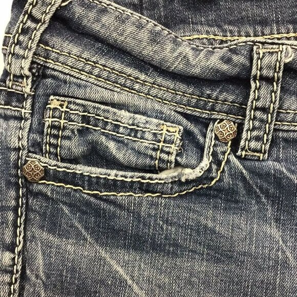 Women’s “Silver” Mid Capri Jeans #1209 - Picture 9 of 11